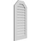 Ekena Millwork Octagonal Top Surface Mount PVC Gable Vent w/ 3-1/2"W x 1"P Standard Frame, 20"W x 40"H GVPOT20X4001SN - alternate 4
